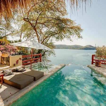 Dream Villa With Private Beach And Catering Zihuatanejo Ngoại thất bức ảnh