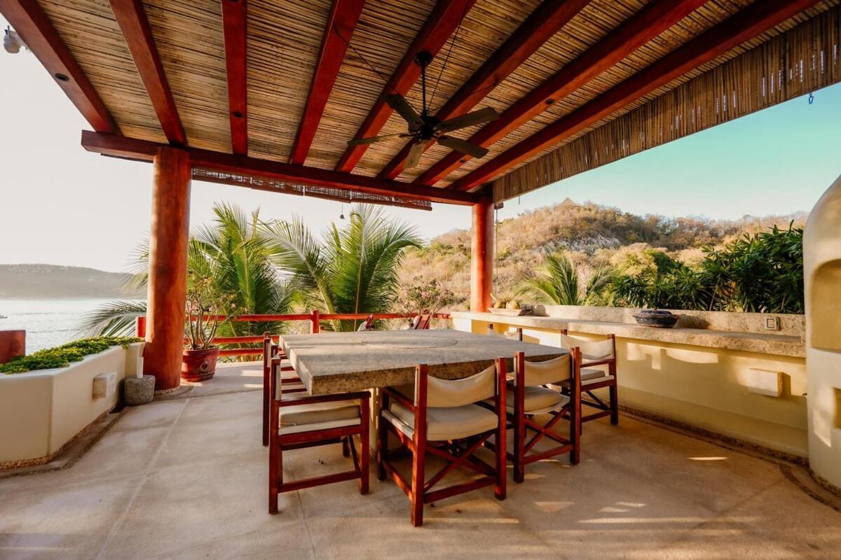Dream Villa With Private Beach And Catering Zihuatanejo Ngoại thất bức ảnh