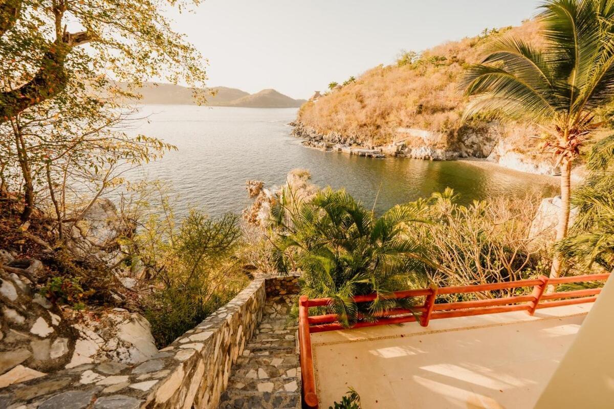 Dream Villa With Private Beach And Catering Zihuatanejo Ngoại thất bức ảnh