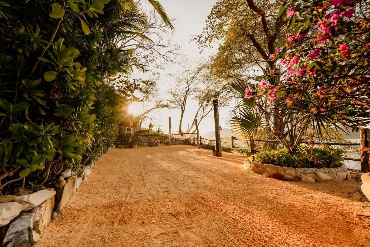 Dream Villa With Private Beach And Catering Zihuatanejo Ngoại thất bức ảnh