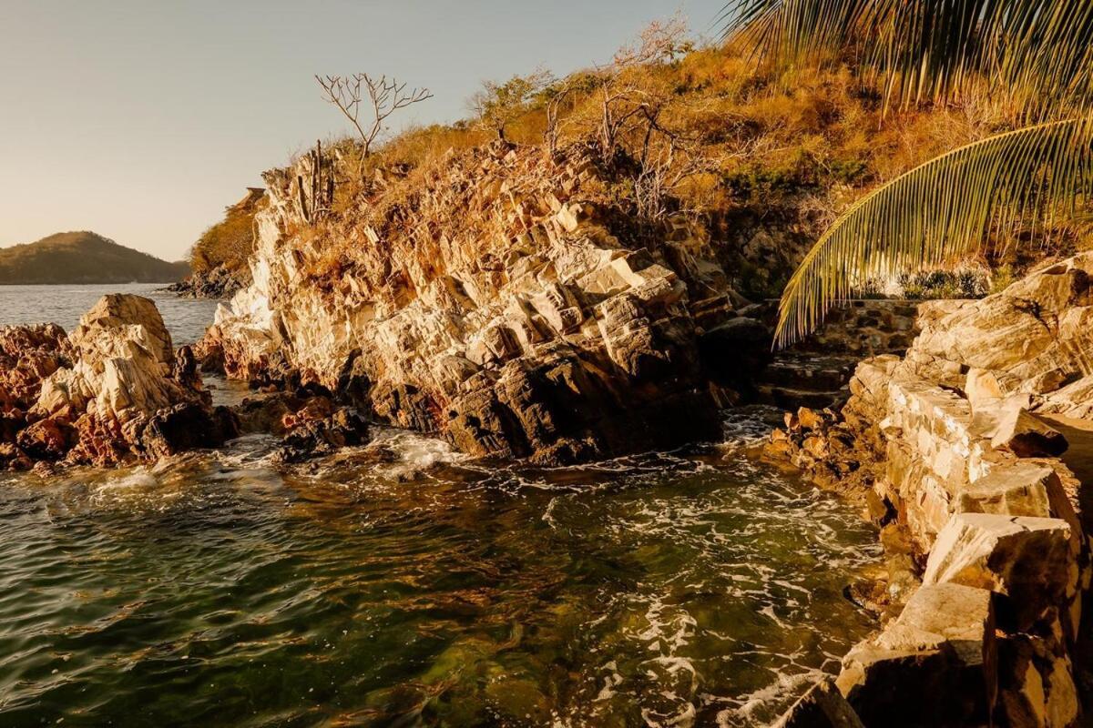 Dream Villa With Private Beach And Catering Zihuatanejo Ngoại thất bức ảnh