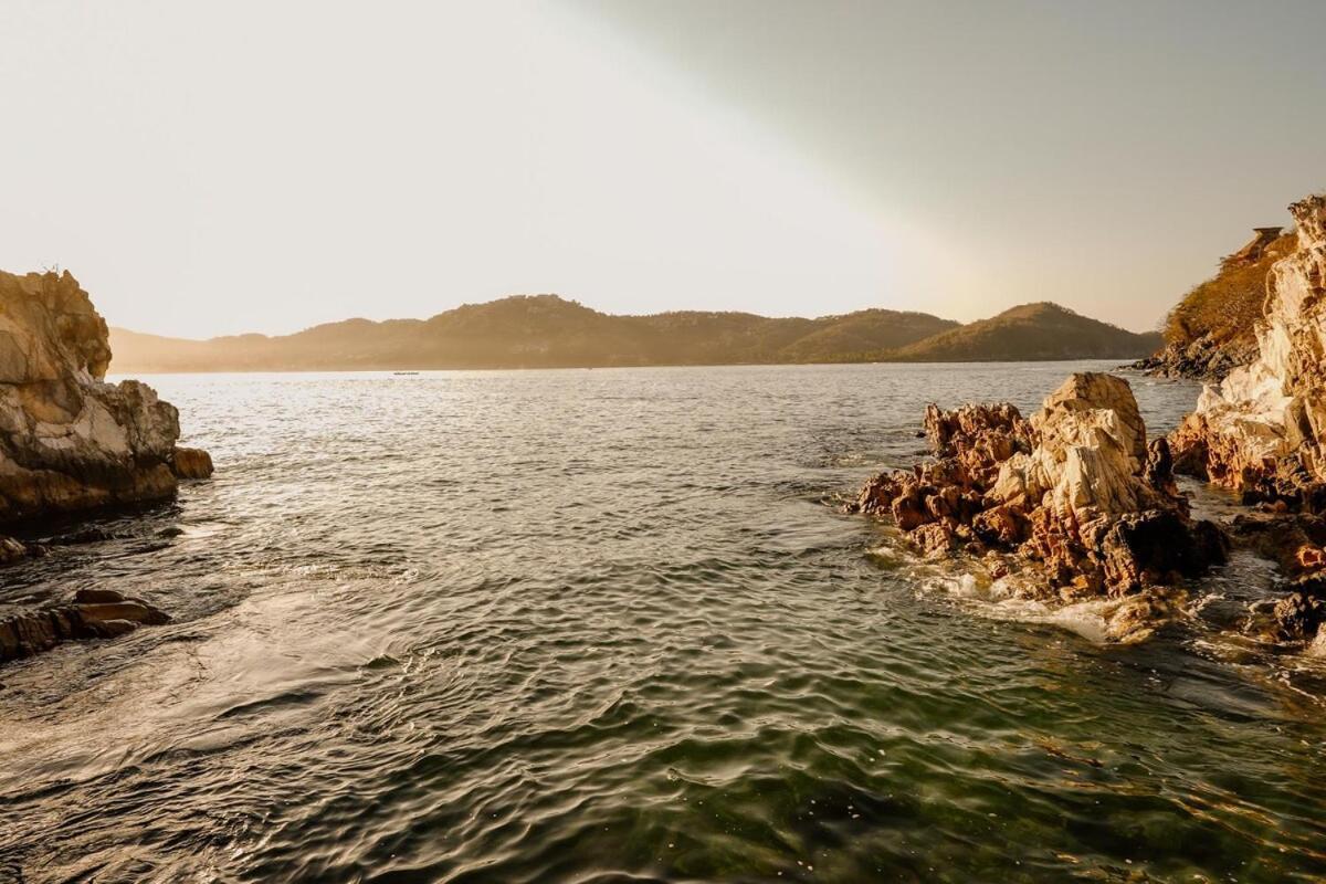 Dream Villa With Private Beach And Catering Zihuatanejo Ngoại thất bức ảnh